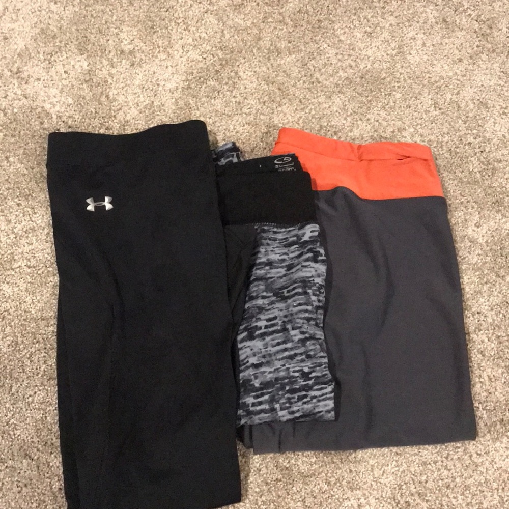Size large workout bottom lot